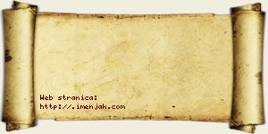 Milana Nešković vizit kartica